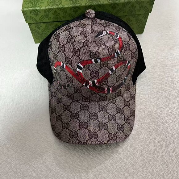 Gucci Authentic Mens King Snake Hat - Picture 7 of 7